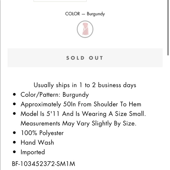 Jacqui E Dresses New Jacquie Lienzo Midi Dress Floral Burgundy Sml